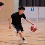 Abbey College Manchester Students Playing Basketball