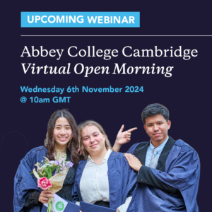 Abbey College Cambridge Virtual Open Morning